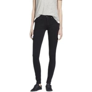 Rag & Bone Black Midrise soft twill legging Sz. 25